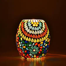 Mosaic Glass Table Lamp
